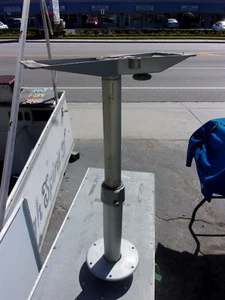 Zwaardvis Boat Aluminum Marine Adjustable Dining Table Pedestal Mount 63160 - Bild 1 von 7