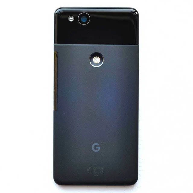 Black rear housing for Google Pixel 2 spare part only, camera lens, side, power - Image 1 of 1