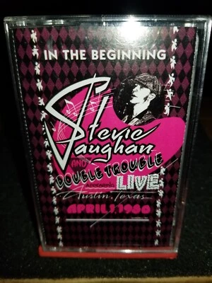 Stevie Ray Vaughan & Double Trouble LIVE! 1980 In The Beginning (Cassette Tape) - Image 1 of 4