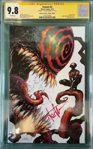 VENOM #4 CGC SS 9.8 (KIRKHAM VIRGIN VARIANT) SIGNED KIRKHAM - Imagen 1 de 2