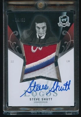 Steve Shutt 2007-08 The Cup Limited Logos Patch Jersey 19/50 - Image 1 of 2