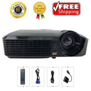 ViewSonic PJD5223 DLP Projektor Tragbar 2700 Lumen 1080p Hdmi-Adapter W / Paket - Bild 1 von 10