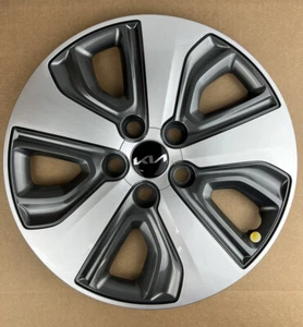Genuine Wheel Cover Hub Cap 2021-2022 Kia Niro Brand New Original NEW KIA LOGO - Picture 1 of 3