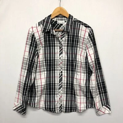 7th Avenue New York & Co. Women Blouse Top Button Shirt Size XL X-Large B242 -30 Foto 1 de 4