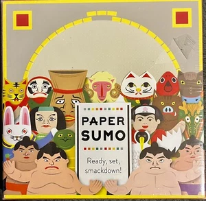 Paper Sumo Ready Set Smackdown 39 Sumo Wrestler Ring Aufkleber 2012 Cochae NEU - Bild 1 von 2