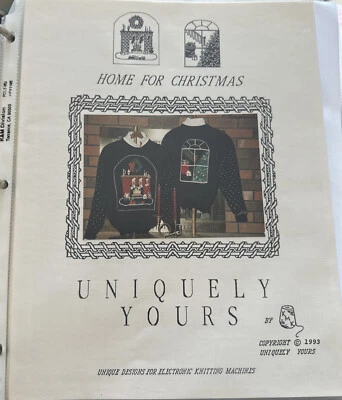 Home For Christmas: Uniquely Yours - Diseños para tejer a máquina 1993 Foto 1 de 4