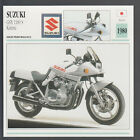 1980 Suzuki GSX 1100 S Katana 1074cc Japon moto photo spécifications carte d'information