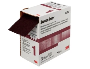 3M Scotch-Brite™ 07747 Primer Prep Scuff Pad, Very Fine, Maroon - Picture 1 of 1