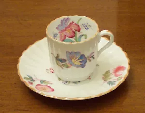 Spode Copeland Iris 4840 Demitasse Cup & Saucer(s) English Bone China - Picture 1 of 3