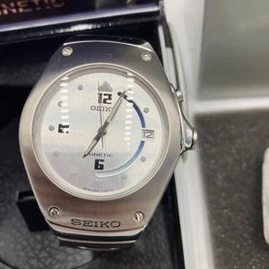 SEIKO KINETIC ARCTURA 5M42-0E30 quartz men's watch - Picture 1 of 10