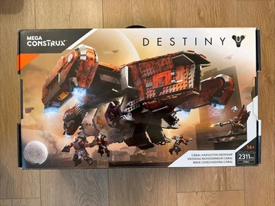 Mega Construx Destiny Cabal Harvester Dropship FFB61 2311 piezas Nuevo Foto 1 de 4