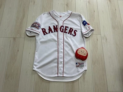 Ivan Rodriguez MLB 1999 Texas Rangers Rawlings Authentic Jersey Size 44 - Image 1 of 4