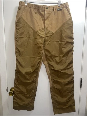 Pantalones de caza de algodón con protección de cepillo marrón tostado Gamehide usados en excelente estado para hombre 38 Foto 1 de 4