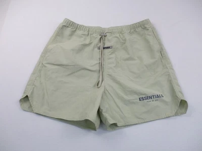 Pantalones Cortos Fear of God Essentials Volley Negros Talla Grande Verde Foto 1 de 4