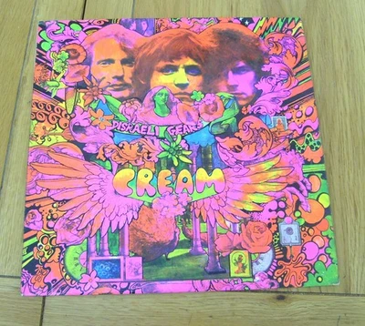 CREAM ~ Disraeli Gears 67 1st UK Press VINYL LP MONO Reaction 593003 A1-B2 - Image 1 of 4