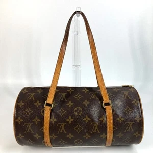 Louis Vuitton M51385 Monogram Papillon 30 Bag Handbag Cylindrical S-Ir - Picture 1 of 11
