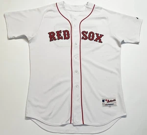Majestic Authentic MLB Boston Red Sox #23 Baseball Jersey Sz 48 White USA Sewn - Picture 1 of 12