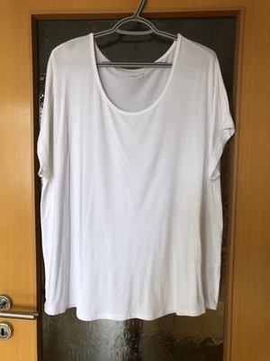 LANDS' END - Damen T-Shirt Kurzarm Plus-Size 2X (52/54) weiß - Bild 1 von 3
