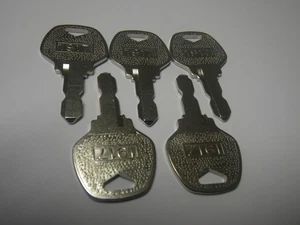 Harley Davidson Columbia Golf Cart 1982-2000 Ignition Replacement Key | Set of 5 - Picture 1 of 1