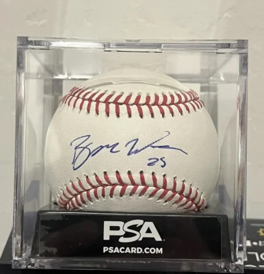 Brock Wilken Autographed Signed Baseball PSA COA - Image 1 of 3