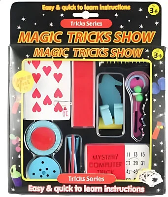 Childrens Magician Set Magic Tricks Show My First Beginners Easy to Learn 5yo+ - Image 1 of 2