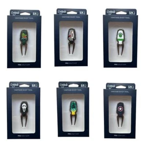 PRG Golf Originals Vantage Divot Tool, Scary, Irish, Capitán América, Las Vegas, etc. - Imagen 1 de 7