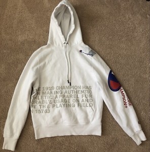 white champion hoodie
