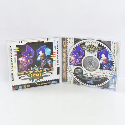 SONIC THE HEDGEHOG Sega Mega CD 2305 mcd - Image 1 of 4