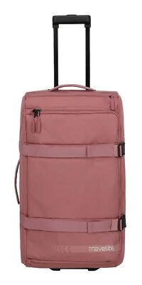 travelite Kick Off Wheeled Travelbag L Reisetasche Tasche altrosa schwarz Neu - Bild 1 von 4