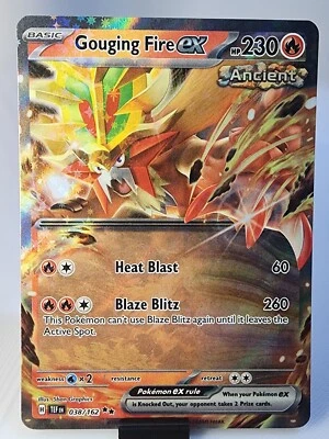 Gouging Fire ex 038/162 Sv05: Temporal Forces Holo - Image 1 of 2