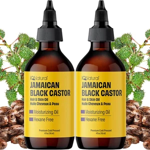Jamaican Black Castor Oil for Hair Growth and Skin Conditioning, 100% Pure Cold - Picture 1 of 5