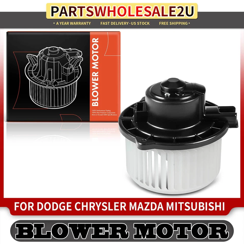 1x Motor soplador calentador HVAC delantero para Chrysler Sebring Dodge Stratus Mitsubishi Foto 1 de 4
