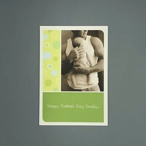 Hallmark Happy Father's Day Daddy Greeting Card - From kid baby - Picture 1 of 2