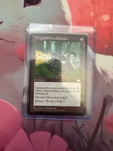 MTG 'Italian' Weatherlight NULL ROD Artifact NM Rare RESERVED LIST - Picture 1 of 3