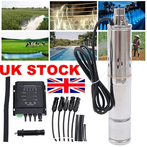 3" MPPT Regler Schraube Solar Wasserpumpe Tiefbrunnen Tauchbohrlochpumpe - Bild 1 von 18