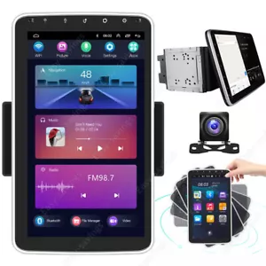 Android 13 Double 2DIN Rotatable 10.1'' Car Stereo Radio Carplay 32G GPS Wifi BT - Picture 1 of 16