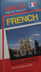 Berlitz French for Travelers VHS Language Learning Course 90 Min Educational - Picture 1 of 2