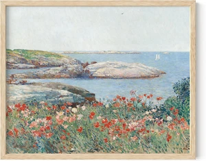 Wildflower Wall Art Prints - Vintage Flower Wall Art and Paintings for Living Ro - Picture 1 of 12