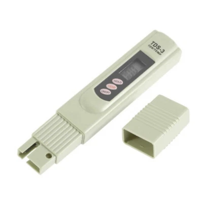 TDS-3 Meter Temp PPM Digital LCD Tester Tap Water Quality Filter Purity 0-9990 - Image 1 of 4