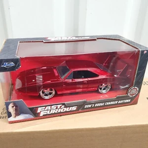 JADA FAST & FURIOUS 6 DOM'S 1969 DODGE CHARGER DAYTONA 1:24 DIECAST MODEL CAR - Picture 1 of 8