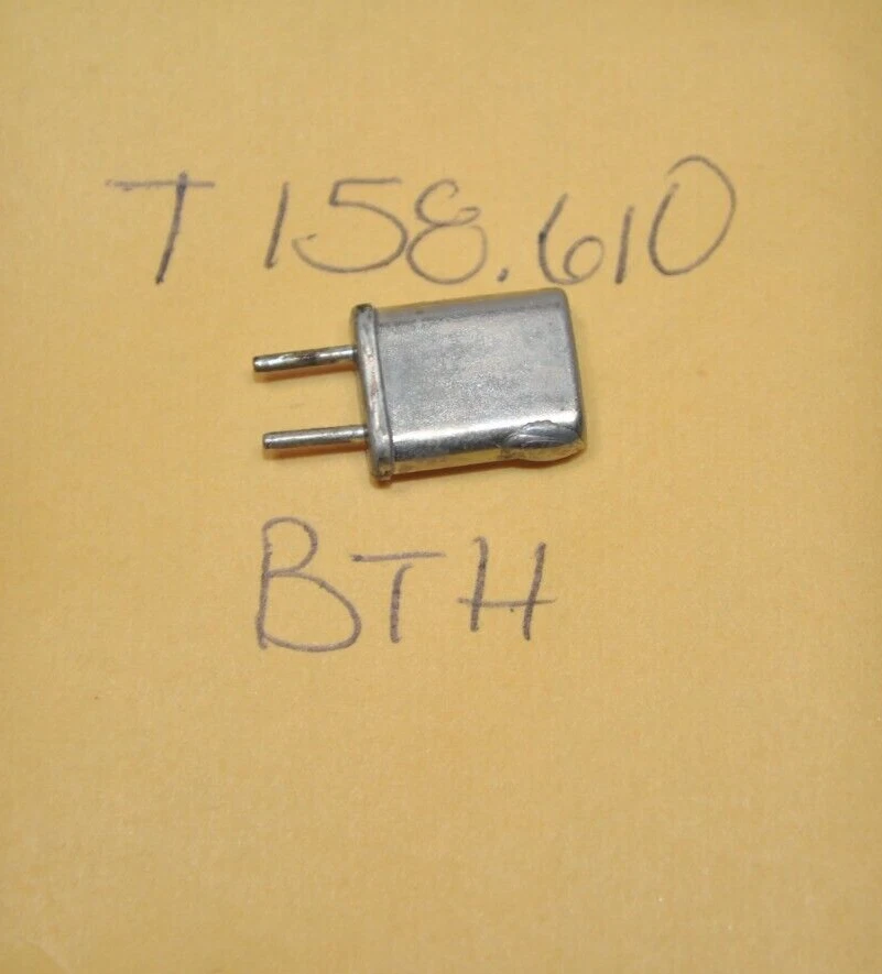Transmisión de cristal de radiofrecuencia serie Regency BTH T 158,610 MHz Foto 1 de 1