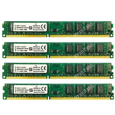 32GB 16G 8G PC3-12800 DDR3 1600 Intel CPU Dual channl Memory For Kingston LOt UK - Image 1 of 4