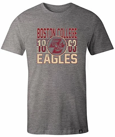 NCAA Boston College Eagles Adult NCAA Retro Stacked Image One Everyday Short Cover