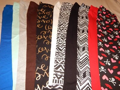 Womens Leggings Juniors Size S 3/5 M 7/9 L 11/13 Seamless Capri Pants Knickers - Image 1 of 4