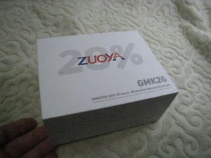 ZUOYA 20% GMK26 QMK/VIA Tri-mode Mechanical Numeric Keyboard NEW Never Opened - Bild 1 von 5