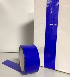 Klebeband Paketband Packband bunt blau PP Feuchtigkeitsbeständig 50mm x 66m - Bild 1 von 5