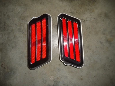 1973  OLDSMOBILE CUTLASS / 442 REAR MARKER LAMPS LIGHTS SET - Image 1 of 2