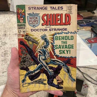 STRANGE TALES #165, FN (6.0), 1968, Marvel "Behold the Savage Sky “ - Image 1 of 3