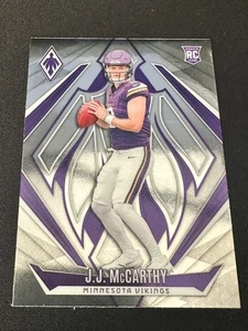2024 Phoenix Football JJ McCarthy RC #185 Base - Minnesota Vikings - Picture 1 of 2