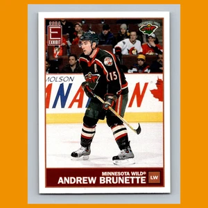 Andrew Brunette #71 2003-04 Pacific Exhibit Yellow Backs Minnesota Wild Hockey - Picture 1 of 3